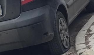 Масово "клане" на автомобилни гуми в Ловеч