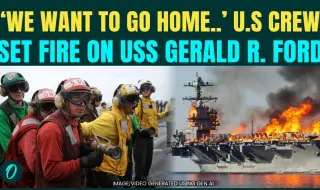 Kathimerini: Разследват екипажа на самолетоносача "Джералд Форд" за умишлен палеж на кораба ВИДЕО 