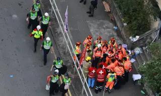 Жертвите при пожара в Хонконг достигнаха 128