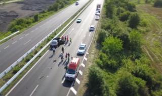 Полицейска гонка, стрелба и бесен екшън на магистрала „Тракия”