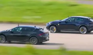 Електромобил на Kia изпревари Ferrari на писта (ВИДЕО)