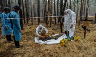 131 тела са ексхумирани в Донецка област