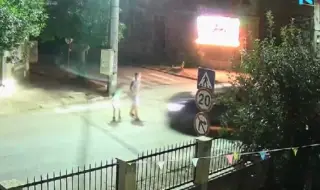 Блъснаха общински съветник и детето му на пешеходна пътека в Червен бряг