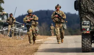 Германски войник бе прострелян от полицията по време на мащабно военно учение