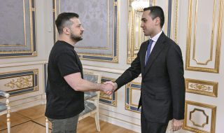 Зеленски се срещна с италианския външен министър