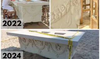 Оказа се, че саркофагът, открит на плаж във Варна, е част от декора на бар