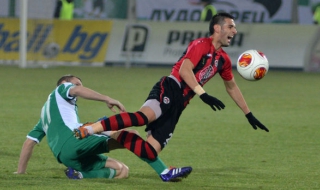 Късен гол спаси Лудогорец от резил