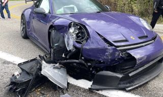 Известен „ютубър“ се прости с рядко Porsche след катастрофа по чужда вина (ВИДЕО)
