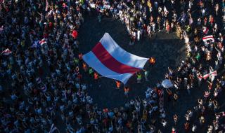Демонстрации в Прага и Варшава в подкрепа на протестиращите в Беларус