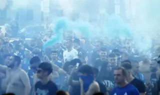 Феновете на Левски почти изкупиха билетите за дербито с ЦСКА