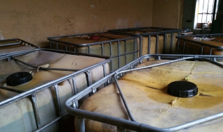 Разбиха нелегална бензиностанция