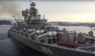 Руски военни кораби плават близо до Великобритания
