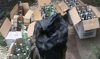 600 литра алкохол и 600 боеприпаси иззети от частен дом