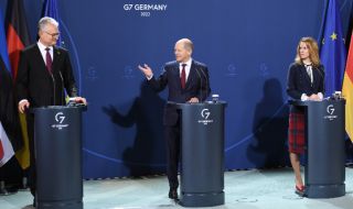 Шолц: Русия да не ни подценява, ще отговорим при ескалация