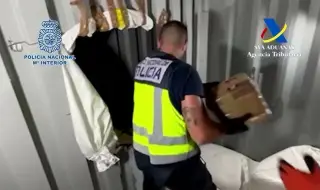 Испания конфискува 10 тона кокаин