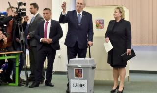 Милош Земан води на изборите в Чехия