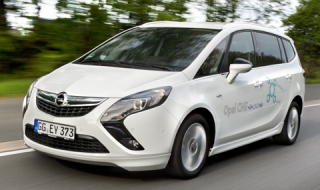Opel Zafira CNG е най-екологичният миниван