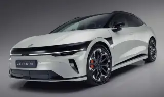 Това стилно комби е най-бързо зареждащия се електромобил и ще се продава и в България