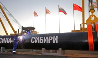 „Газпром“ пуска нов газов маршрут към Китай: старт през 2027 г., още 12 млрд. куб. м годишно