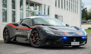 Италианските полицаи получиха чисто ново Maserati