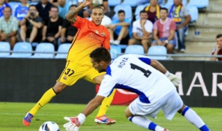 Барселона разпиля Хетафе, Меси неудържим