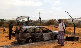 Срещу сомалийска военна база бе извършено нападение