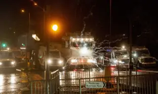 Car explodes outside police station near Belfast 