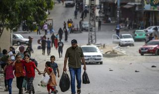 Израел извършва масиран обстрел на районите, където каза на палестинците да се евакуират