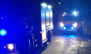 Кола изгоря изцяло на АМ "Хемус"