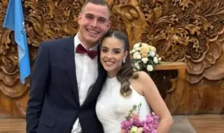 Светослав Вуцов каза „да“ на любимата си Дарина – ново начало за вратаря на Левски