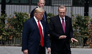 Тръмп разговаря с Ердоган на закрити врати
