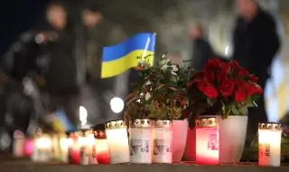 В памет на загиналите при ракетния удар в Одеска област беше обявен траур