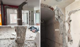 Ремонт на апартамент наруши сигурността на конструкцията на цяла сграда