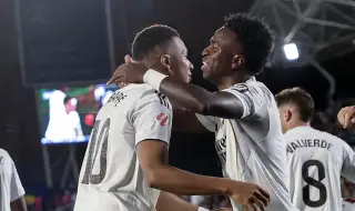 Tреньорът на Олимпиакос: Мбапе и Винисиус си почиват, защото останалите в Реал Мадрид тичат и за тях