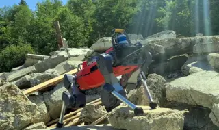 Вижте как швейцарското роботизирано куче се научи да преодолява препятствия  (ВИДЕО)