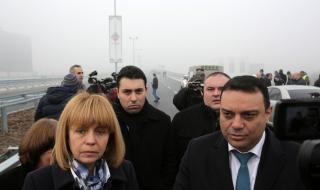 Откриха новия участък от бул. "Брюксел" към летище София (СНИМКИ)