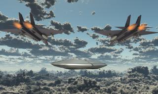 Гонка между военни изтребители и НЛО потресе жителите на Италия