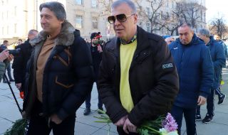 Наско Сираков, Ивков и Боримиров на среща с феновете