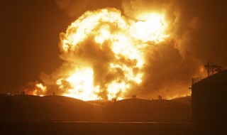 Мощен взрив избухна в китайски химически завод