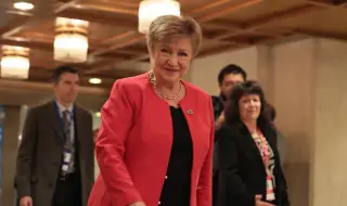 Кристалина Георгиева: България е изработила пътя към еврозоната, но не трябва да се отпуска