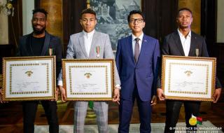 Президентът на Мадагаскар награди ас на Лудогорец