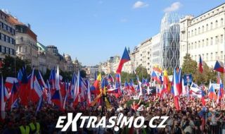 Хиляди чехи протестираха срещу правителството в Прага