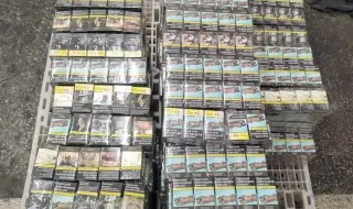 Румънски митничари хванаха три българки с 4500  кутии контрабандни цигари