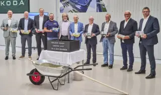 Skoda с нов ултрамодерен бояджийски цех