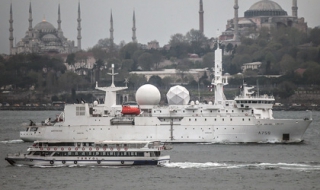 Френски разузнавателен кораб е в Черно море