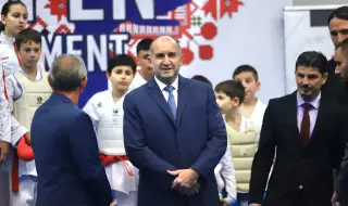 Румен Радев откри международния турнир Sofia Karate Open 2024 - Купа на президента