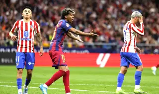 Ламин Ямал напусна терена бесен, Флик го защити: Какво се случи след драмата Атлетико – Барселона? (ВИДЕО)