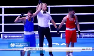 Викторио Илиев на полуфинал на Европейското първенство по бокс 