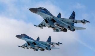 Украински Су-27 се разби
