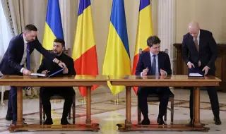 What does the Romania-Ukraine agreement on joint drone production provide? 